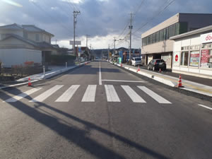 主要地方道 大谷狼煙飯田線 地方道改築（防災・安全）工事（飯田工区 改良2工区）